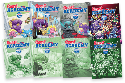 Beast Academy Level 3 books